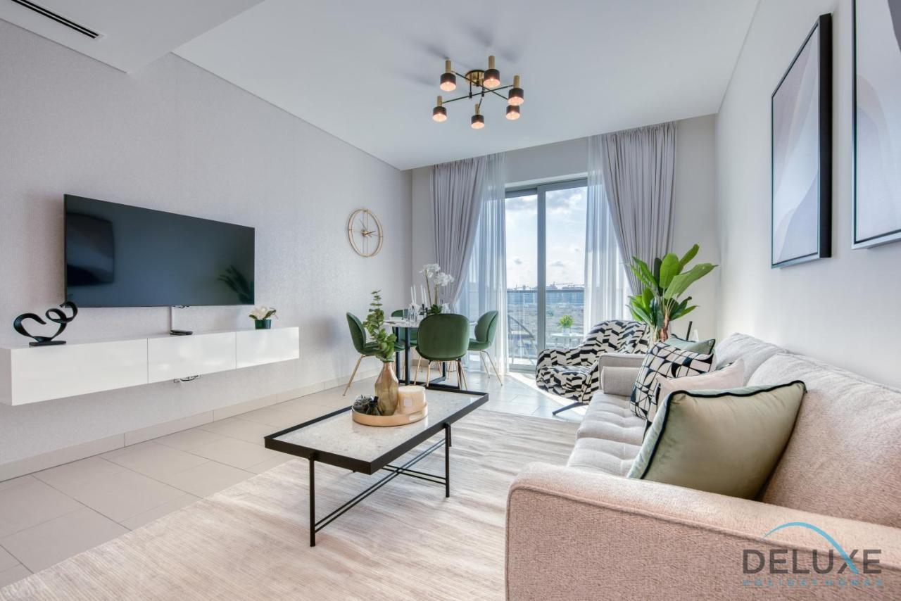 Notable 2Br At Sobha Hartland Greens Mbr City By Deluxe Holiday Homes ดูไบ ภายนอก รูปภาพ